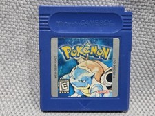Pokemon Blue Version Game Boy, 1998 Tested And Working Saves Cartridge Only