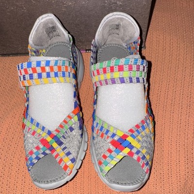Bernie Mev Comfi Mary Jane Comfort Shoes Multicolor Woven Women's EU 36