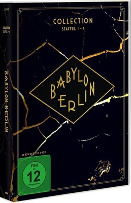 12 DVD -  Babylon Berlin - Komplette Staffel 1 + 2 + 3 + 4 - Collection Box