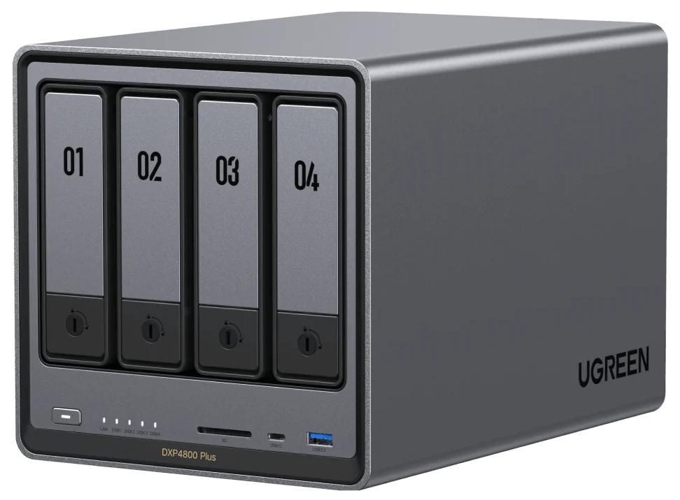 Ugreen Nasync Dxp4800 Plus Nas System 4-Bay 16Tb Inkl. 4X Wd Wd40efpx Nas Hdd - Tb Größe 4 - Image 2