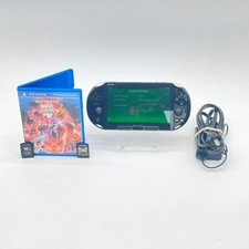 Sony PS Vita PCH-2001 12GB Black Video Game System with 2 Games