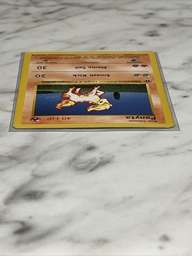 60/102 Ponyta 1st Edition Pokemon Base Set Shadowless - Picture 9 of 20