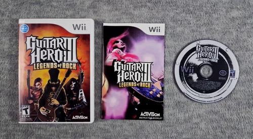 Guitar Hero III Legends of Rock Wii Video Game 2006