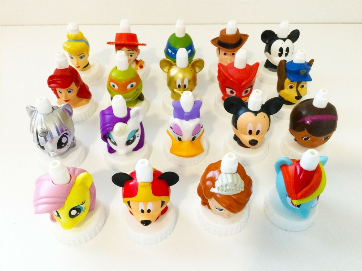 good2grow キャラクター フィギュア 32個セット Good 2 Grow Juice Bottle Caps | eBay