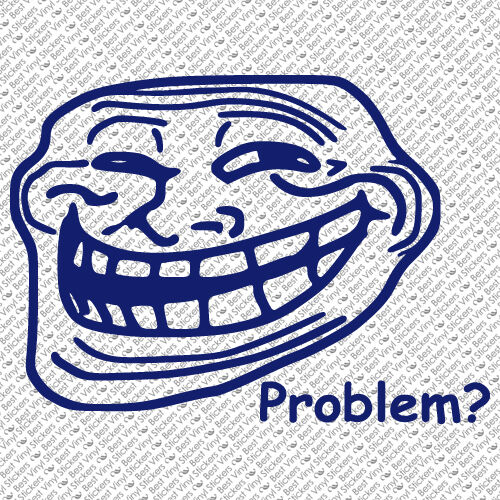 Trollface Sticker by deviantWEAR on DeviantArt