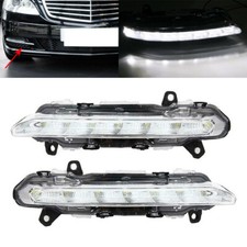 Paar LED Tagfahrlicht DRL Wei&szlig; Links+Rechts F&uuml;r Benz S-Klasse W221 2007-2013 #P