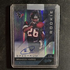 2011 Brandon Harris - Absolute Memorabilia - Rookie Spectrum Platinum Auto #144
