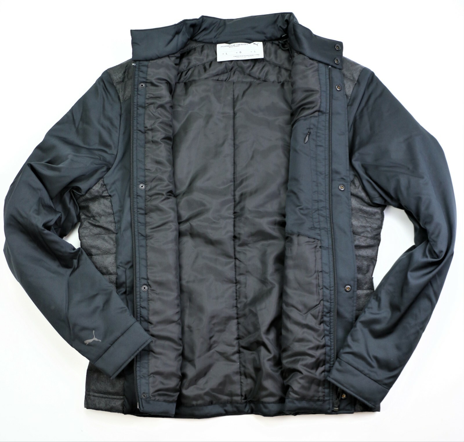 Men's Porsche Design Puma Racing Jacket New Black/Charcoal Made in Portugal  NEW | eBay