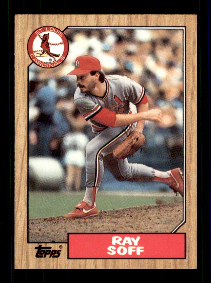 1987 Topps #671a Ray Soff Collector's Edition (Tiffany)