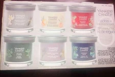 NIB Yankee Candle Seasonal Giftset gift set of 6  lavender/vanilla etc 1784207
