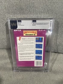 Impossible Mission II WATA 9. 8 A+ GRADED Nintendo Entertainment System NES