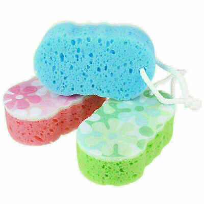 Bath Sponge Massage Multi-Shower Exfoliating Body Cleaning-Scrubber