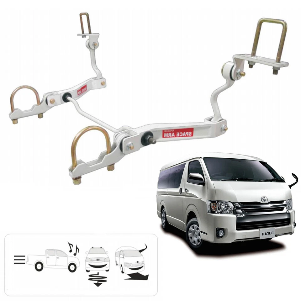 Rear Stabilizer Anti Roll Sway Bar Space Arm For Toyota Hiace Commuter D4D 15 18 Foto 3 de 4