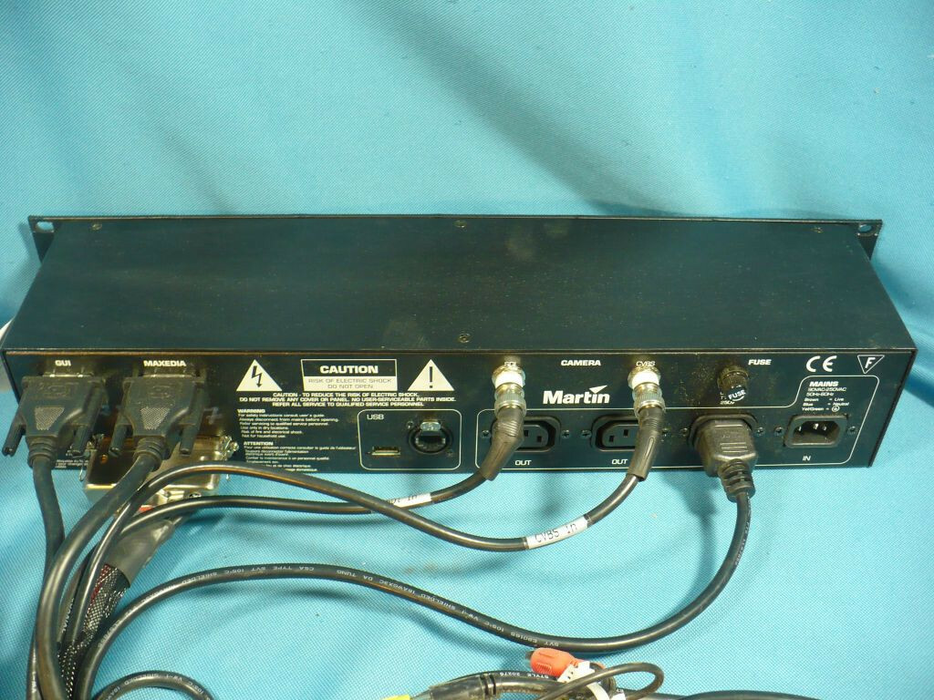 Martin Maxedia I/O DMX Box Broadcast Video Switcher Playback Rack Mount ...