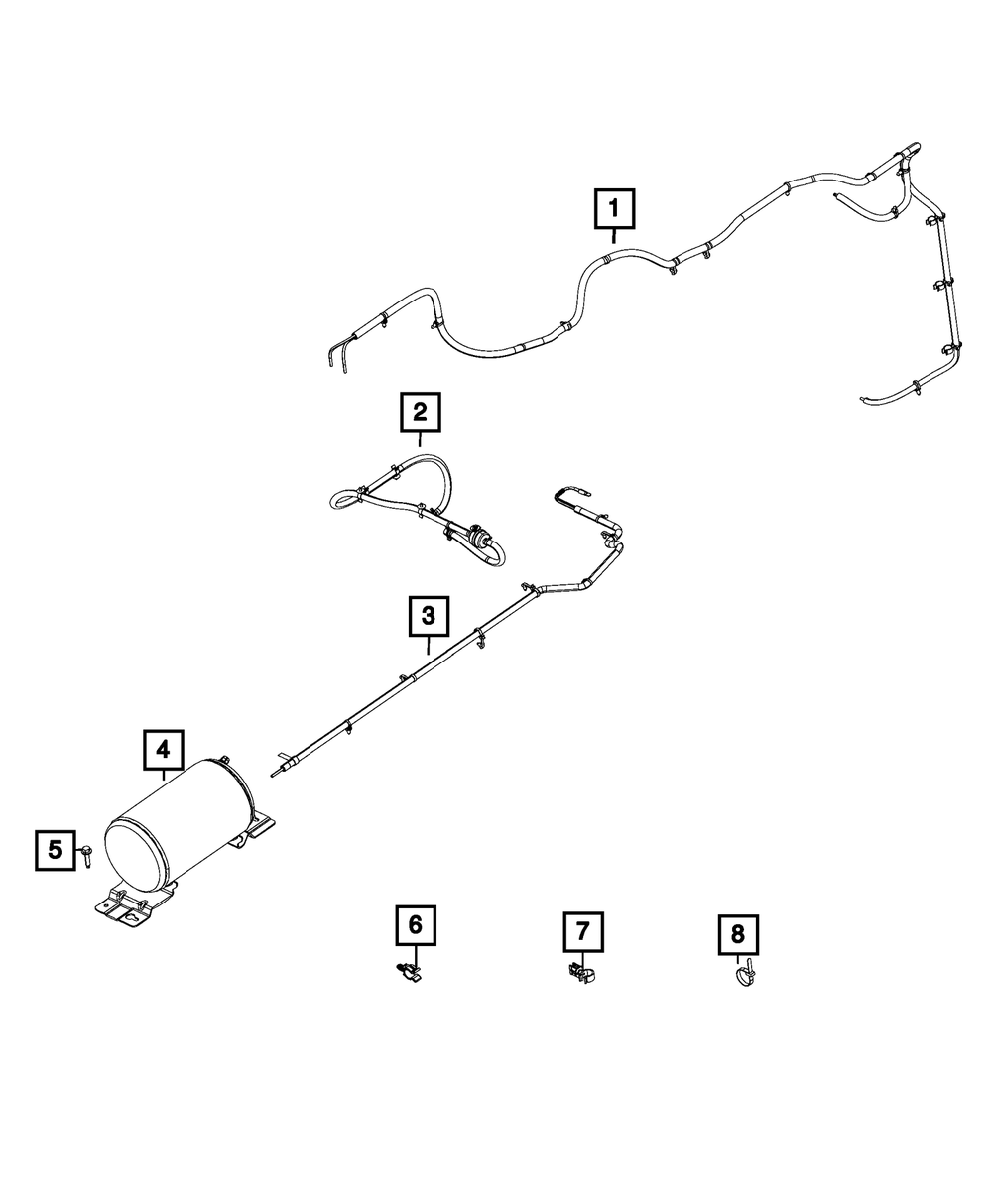 Genuine Mopar Air Filter 68412084AB