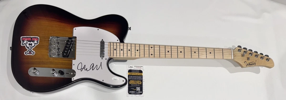 Pearl Jam Signed In Original Autographed Rock & Pop Guitars