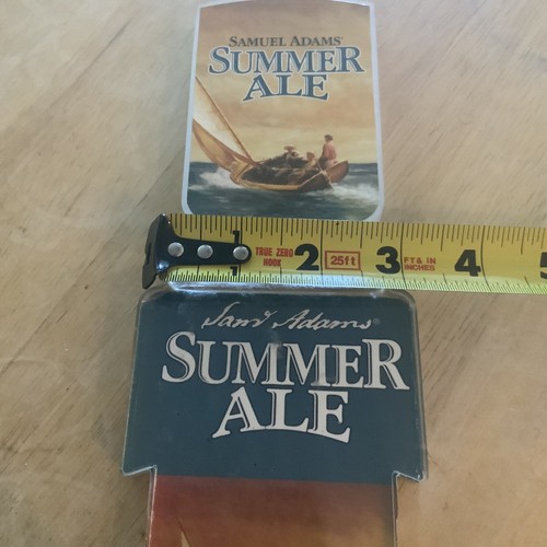 Boston Beer Co SAM ADAMS SUMMER ALE beer Acrylic Advertising Lot Of 2 Sailboat - Picture 5 of 8