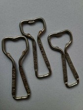 Lot of 3 Vintage Soda Bottle Openers - Coke Coca-Cola, Pepsi, Stegmaier Brewing