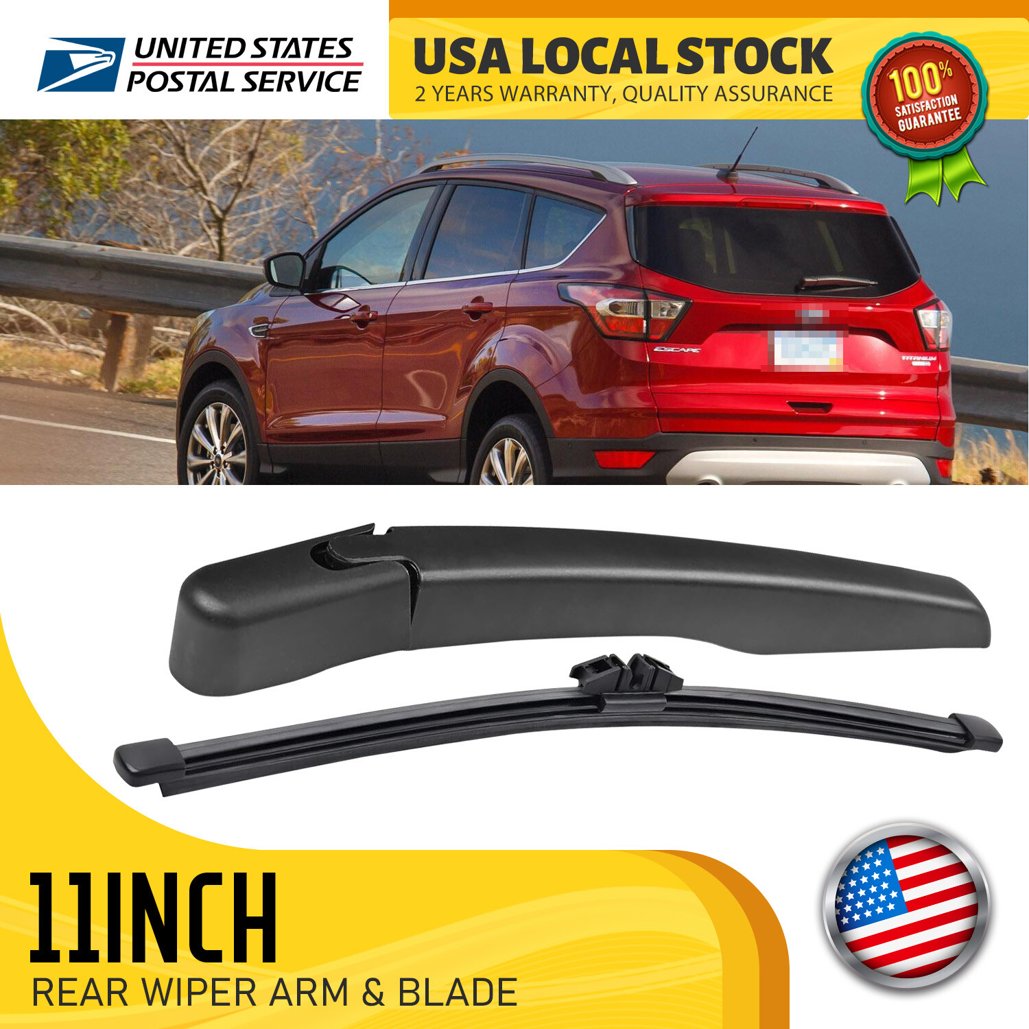 Original Equipment Windshield Rear Wiper Blades 11Inch OEM Quality Easy Install