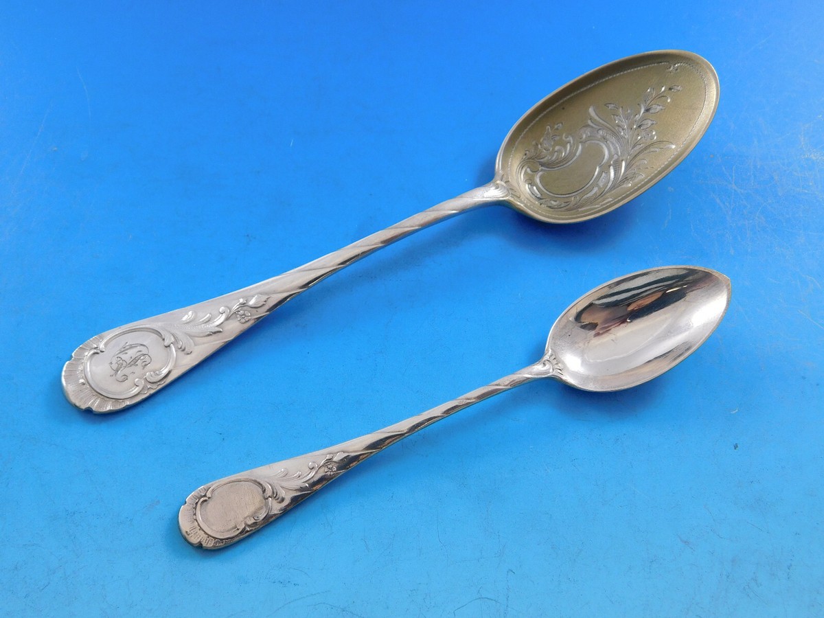 Louis XV by Lorch German 800 Silver Flatware Dessert Ice Cream