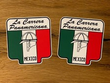 2 pegatinas vintage de carreras Racing Sticker Oldtimer Rally Youngtimer V8 #912