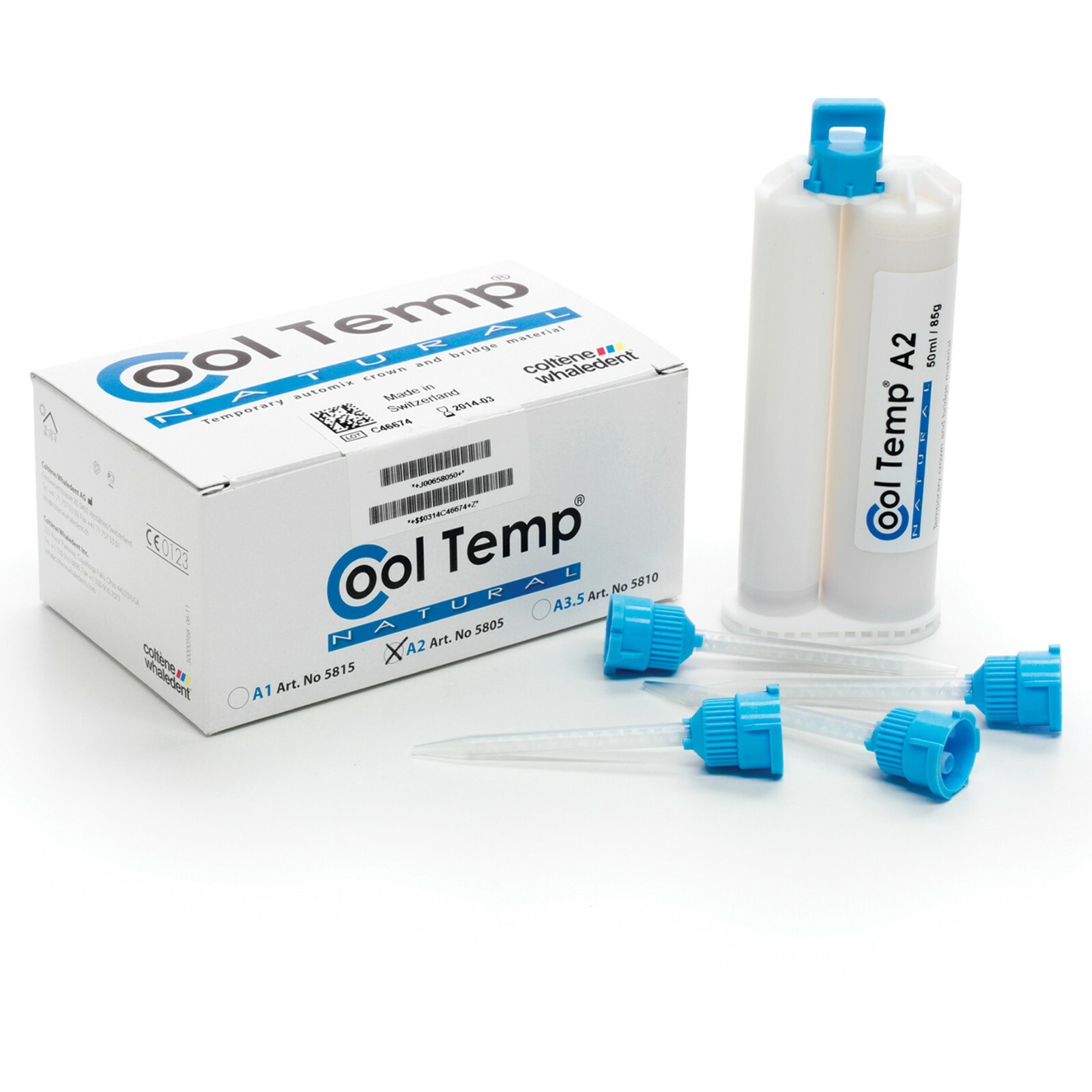 MaxiTemp Temporary Crown & Bridge Material A3 Shade - Dental Lab Luxatemp Product