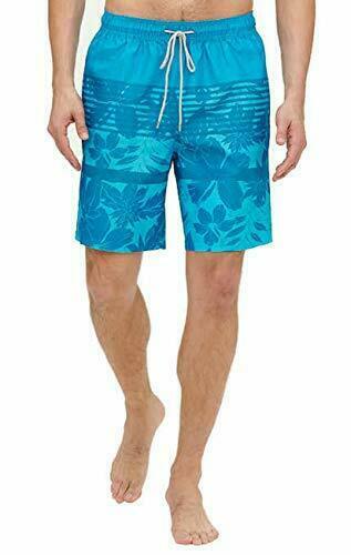 Kirkland Signature Men's Elastic Waistband Mesh Lined Swim Short Trunk - 第 6/24 張圖片