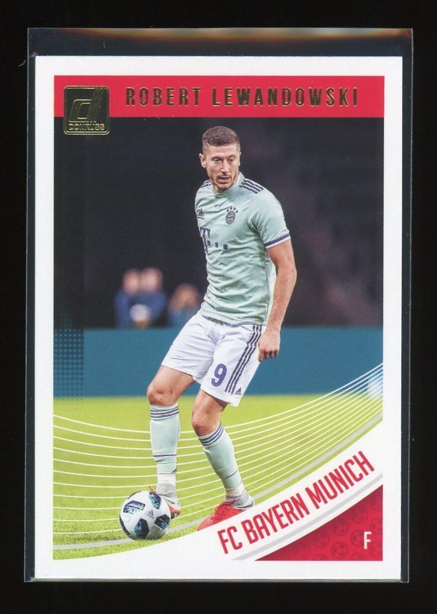 Robert Lewandowski 2018-19 Panini Donruss Soccer #17 Base - FC Bayern Munich