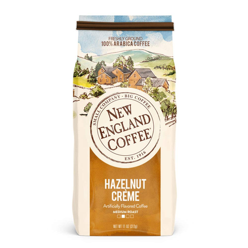 Hazelnut Crème Medium Roast Ground Coffee, 11Oz Bag (Pack of 3)