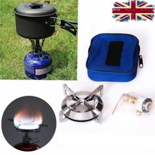 Portable Compact Gas-Burner Fishing Outdoor Cooking Camping Picnic Cook Stove UK