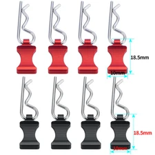 FLYXM 4pcs/set R-type Body Shell Clips Pin For 1:6 RC Axial SCX6 AXI05000 Car