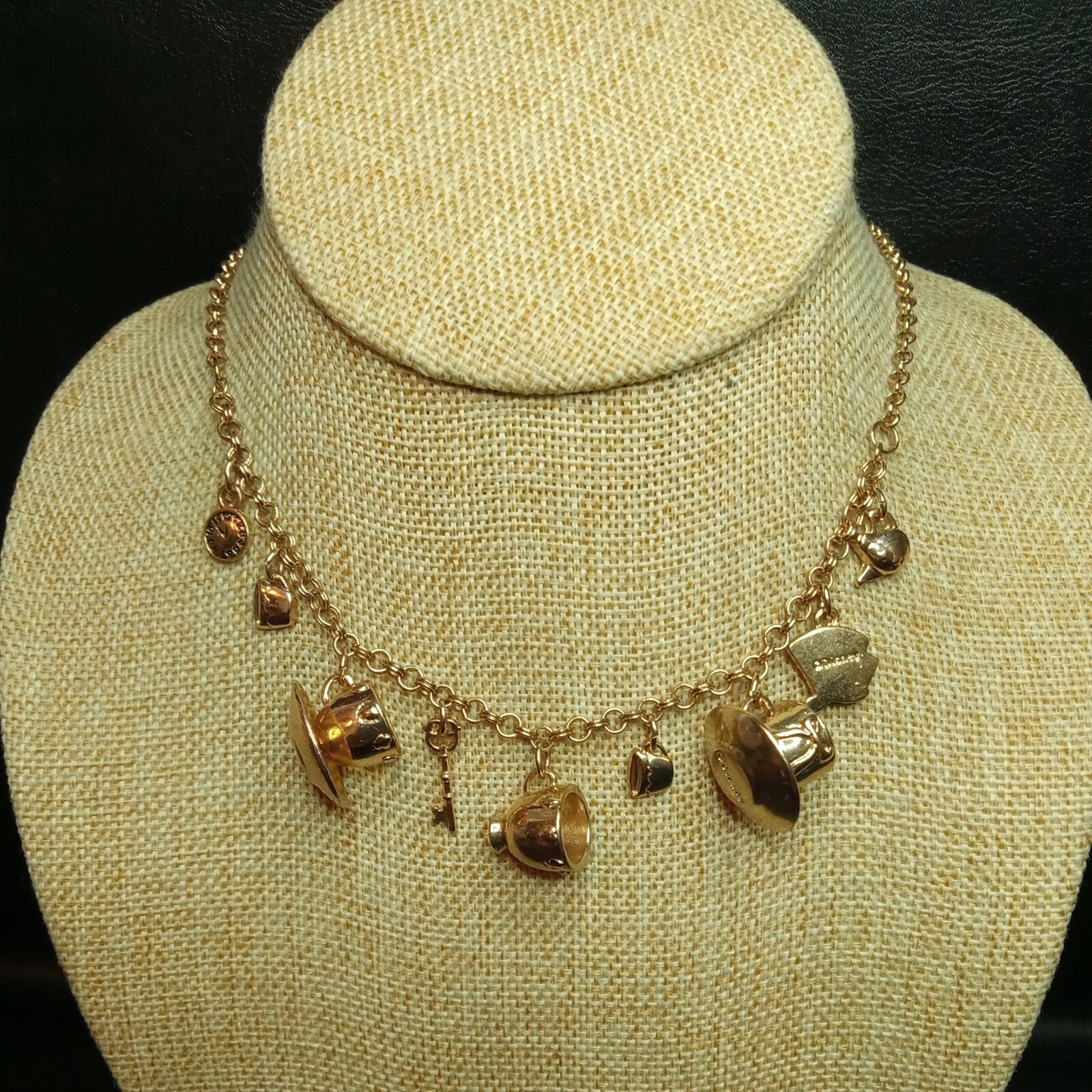 DISNEY Beauty And The Beast Charms Necklace. 7659 - image 2