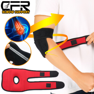 Tennis Elbow Brace Support Arm Sleeve Arthritis Tendonitis Band Joint Pain Wrap
