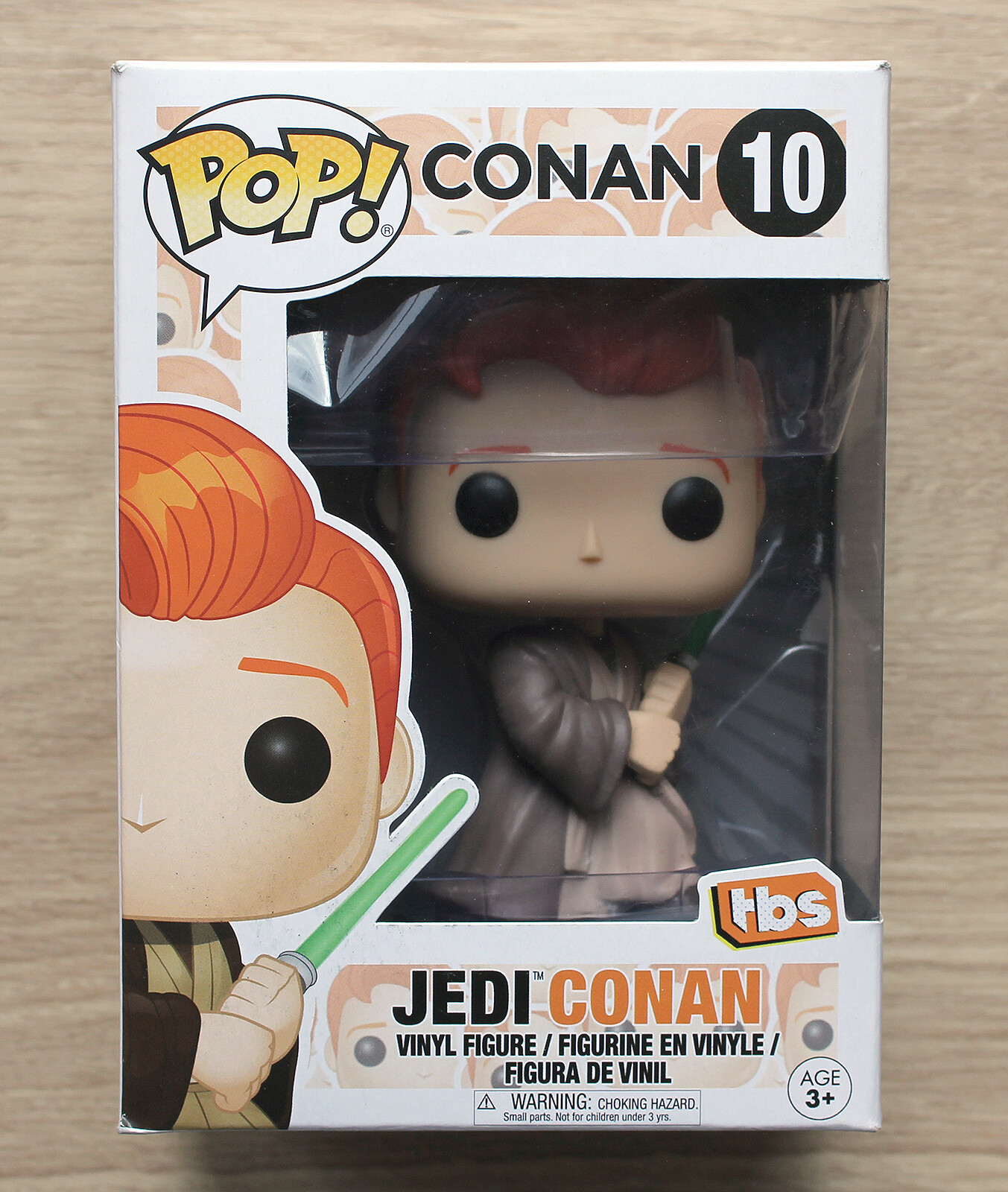 Funko Pop Conan O'Brien - Jedi Conan (Daño En Caja) + Protector Gratuito
