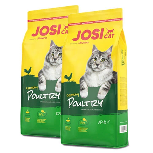2 x 10 kg Josera JosiCat Crunchy Poultry Nachfolger JosiCat Geflügel
