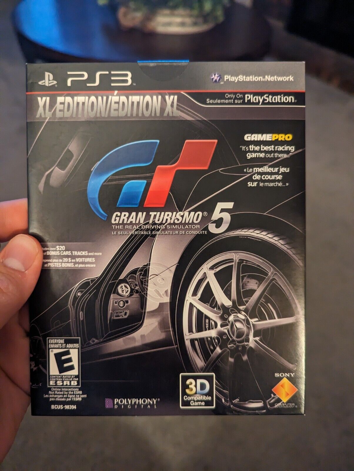 Gran Turismo 5 -- XL Edition (Sony PlayStation 3, 2012) for sale