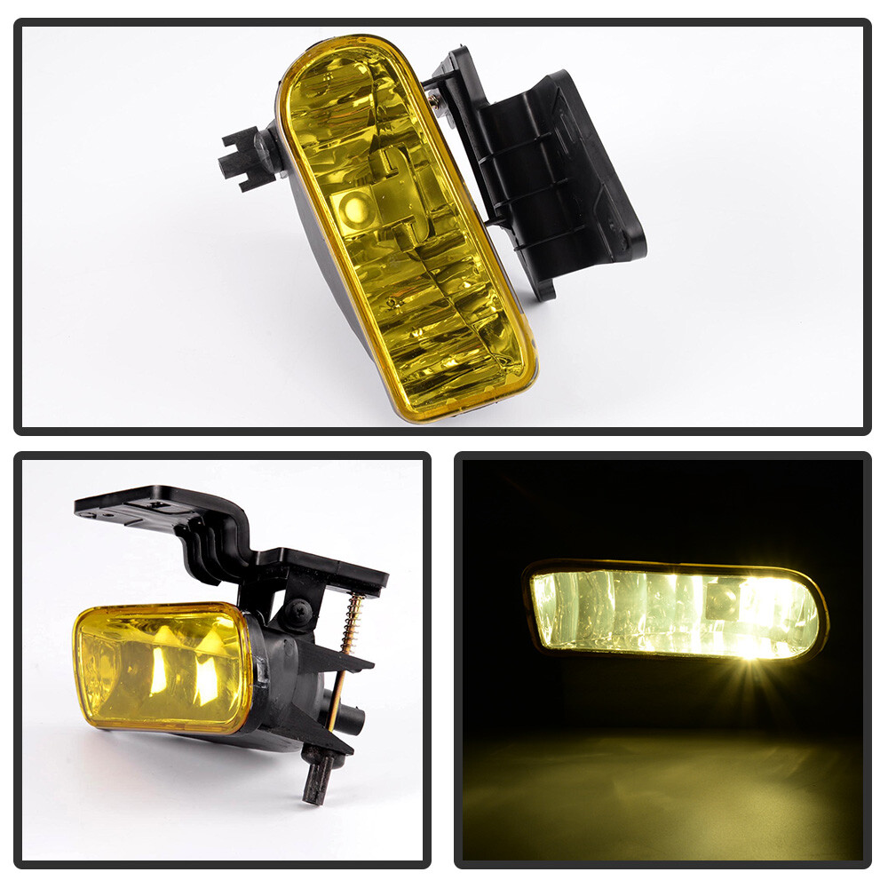For 99-02 Chevy Silverado/ 00-06 Tahoe Suburban Fog Lights Bumper Driving Lamps - Foto 9
