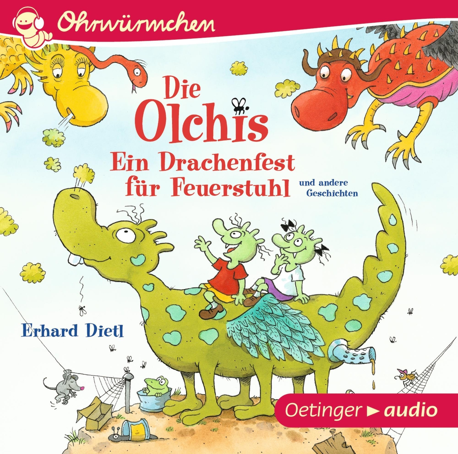 Die Olchis. Ein Drachenfest Für Feuerstuhl Und Andere Geschichten (cd)