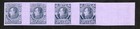 Colombia Bolivar 1879-80 strip of stamps 20+40 Ctvs PROOFS RRR MH