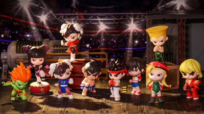 POP MART Street Fighter Duel Series One Set 9 Basic Confirmed Blind Box Figures!