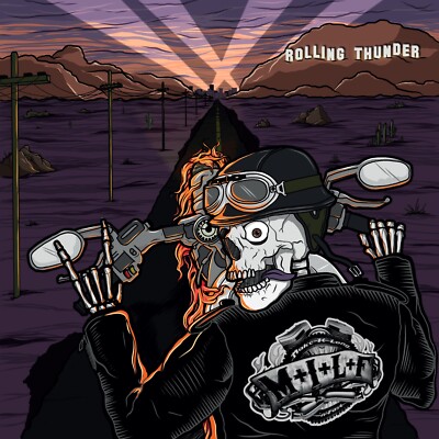 M.I.L.F. (MAKE IT LONG N' FAST) - ROLLING THUNDER CD (2019), LIMITIERTE AUFLAGE