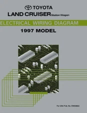 1997 Toyota Land Cruiser Wiring Diagrams Schematics Manual