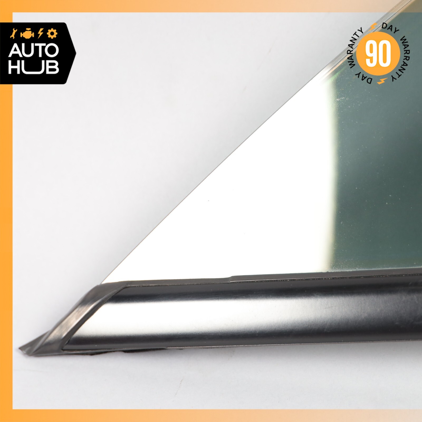 03-10 Bentley Continental GT Coupe Front Right Side Door Vent Window Glass OEM