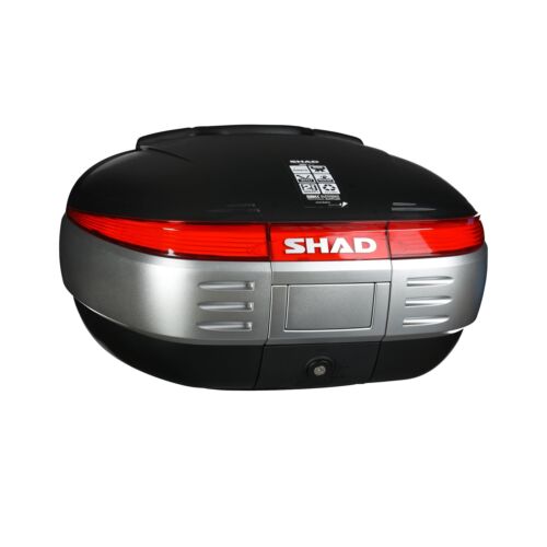 Topcase SHAD SH50 schwarz inklusive Trägerplatte und Rückenlehne - Bild 1 von 2