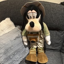 Walt Disney World Animal Kingdom Safari outfit Goofy Soft Toy Plush large 30” 