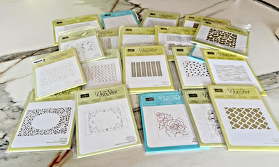 Stampin Up Sizzix Big Shot Embossing Folders for card making | eBay UK