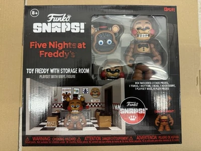 Funko SNAPS Five Nights at Freddy's Toy Freddy with Storage Room Playset fnaf
