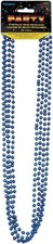 Metallic Blue Plastic Bead Necklaces - 32, 4 ...