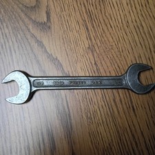 Vintage Drop Forged Open-End Wrench, 11/16 19/32 Made in USA !