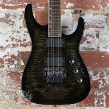 Jackson Stars Arched Dinky ADK-BN01 2007 Transparent Black EMG MIJ Japan